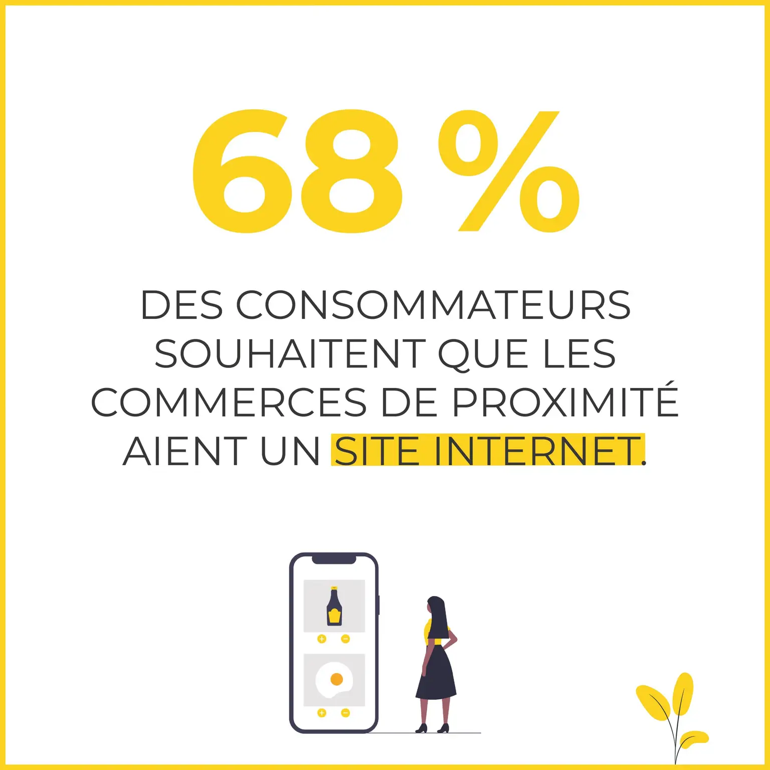 commerces de proximités et e-commerce.