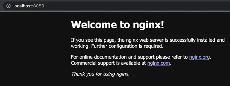 Welcome to Nginx!